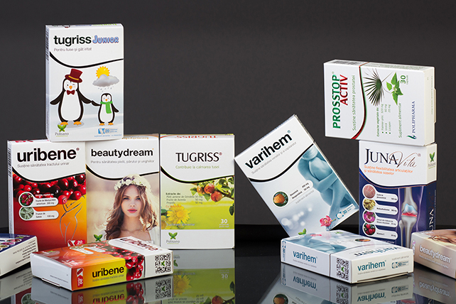 Folding boxes for pharmaceutical products